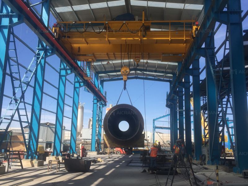 overhead crane 50ton for Chile