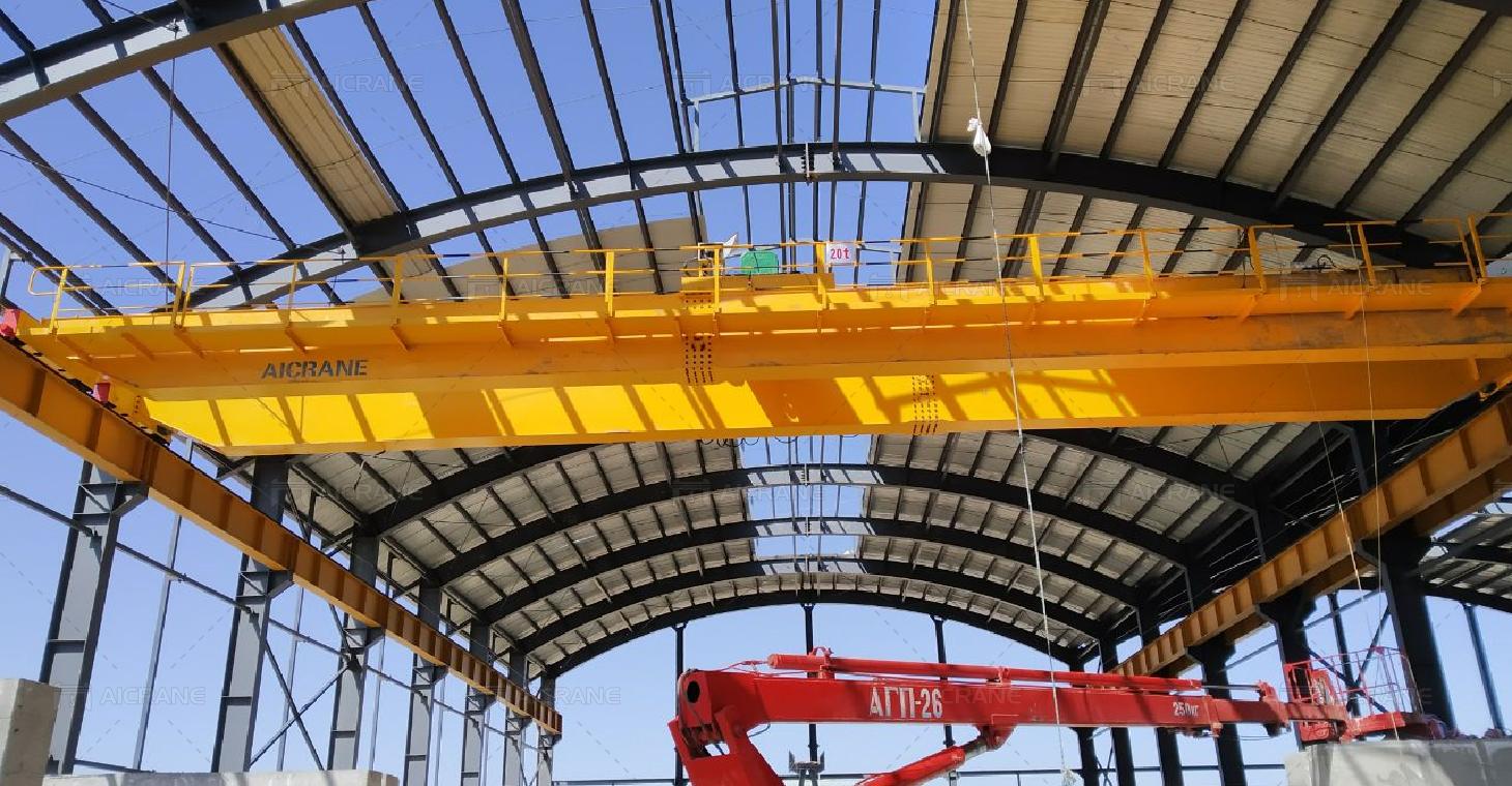 overhead crane and steel structure solution for the customer