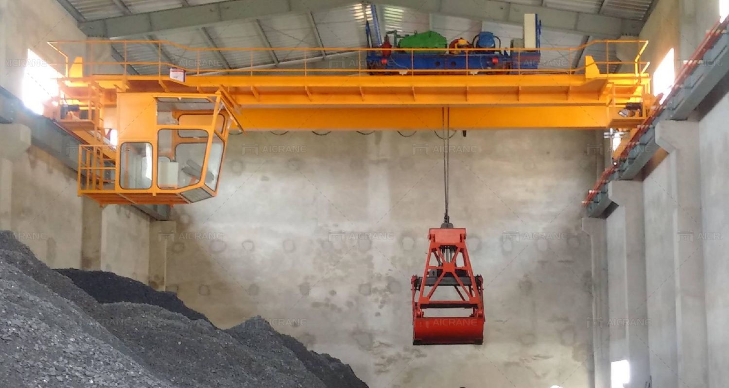 overhead crane used in mining industry