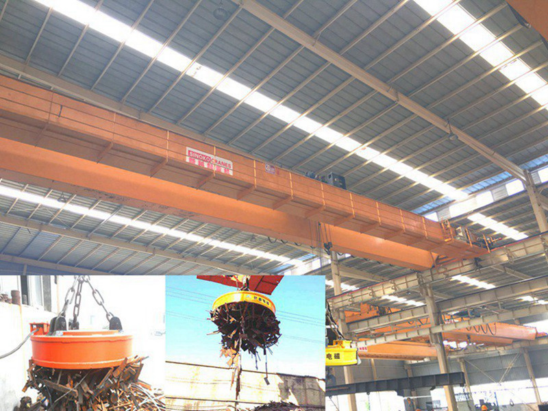 QC Type Scrap Metal Lifting Electromagnet Crane