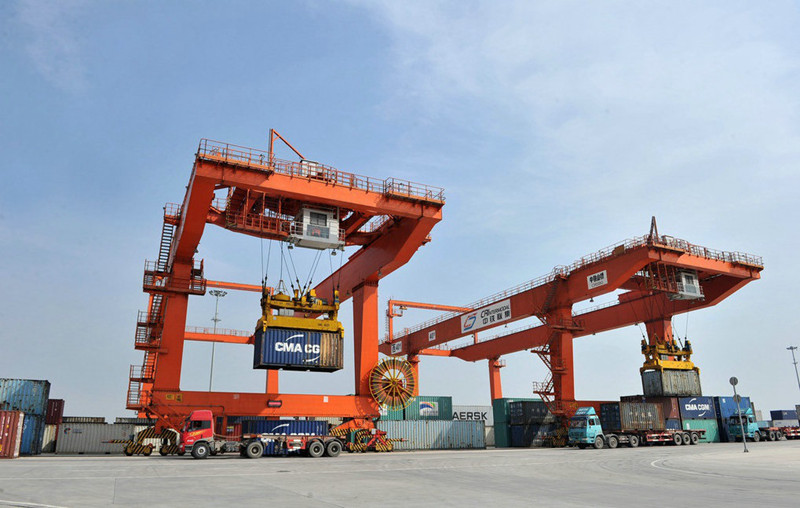 Container Stacking Gantry Crane