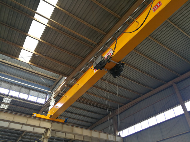 Electrical Hoist Single Girder Overhead Crane