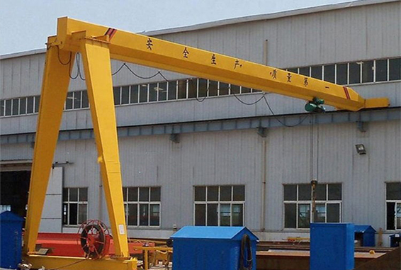 Single Girder Semi Gantry Crane