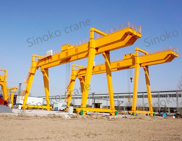 40.5T Rail-Mounted Gantry Crane Installation for Port Logistics Efficiency