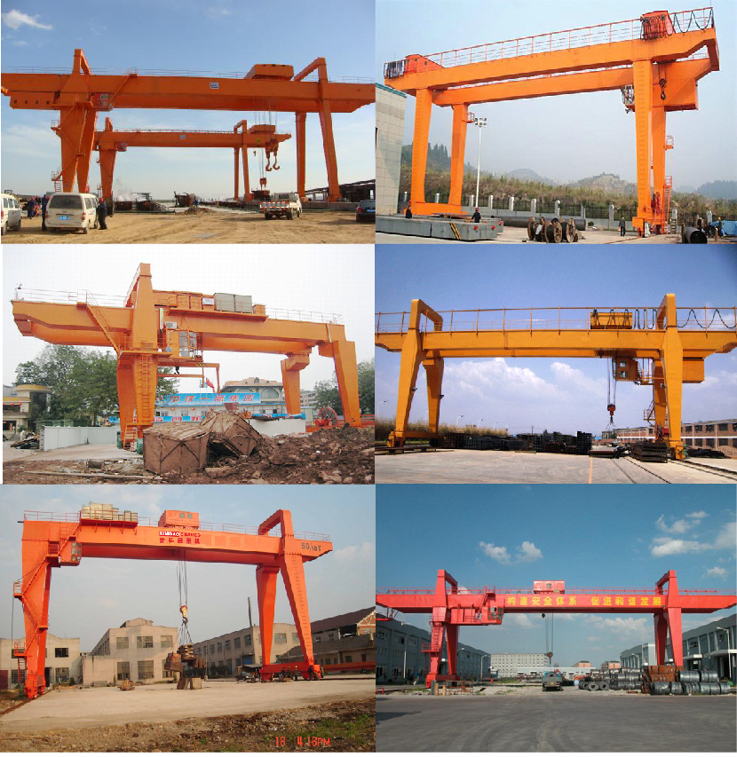 Workshop Remote Control Single Beam Gantry Crane