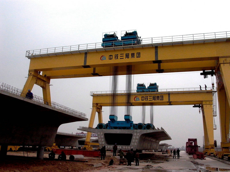 C:\Users\Administrator\Desktop\Highway Construction 450T Beam Lifting Gantry Crane.jpg