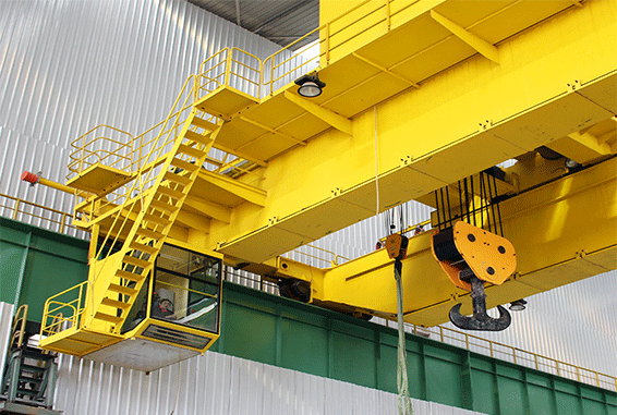 Europe Style QD Electric Trolley Double Girder Overhead Crane for Steel Plant