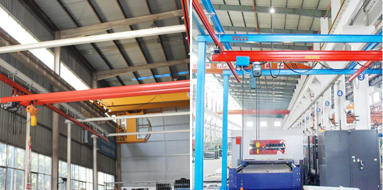 Flexible Beam Free Standing Bridge Crane