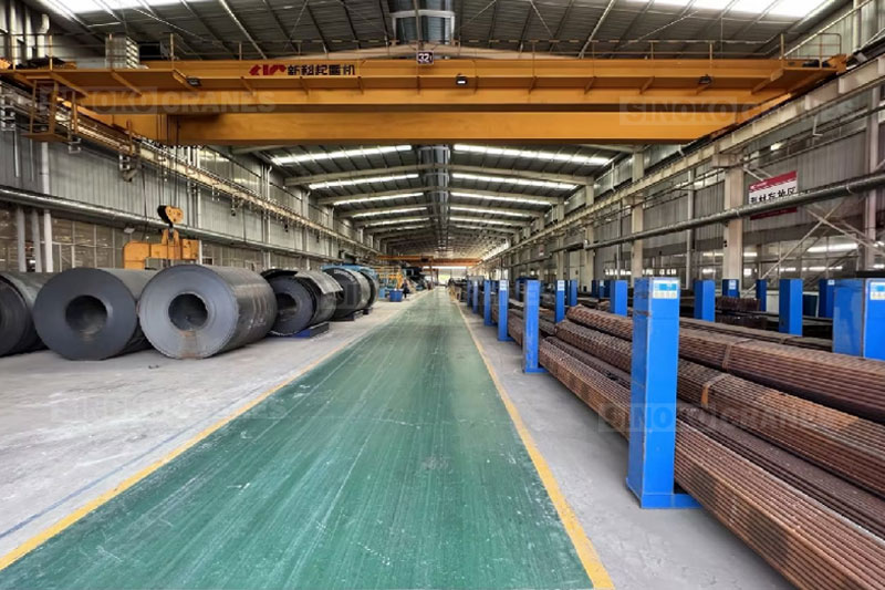 Raw material area Raw material area