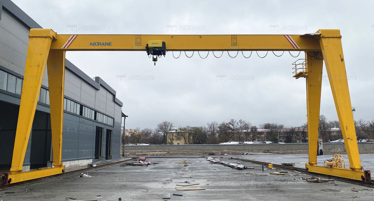 European single beam gantry crane