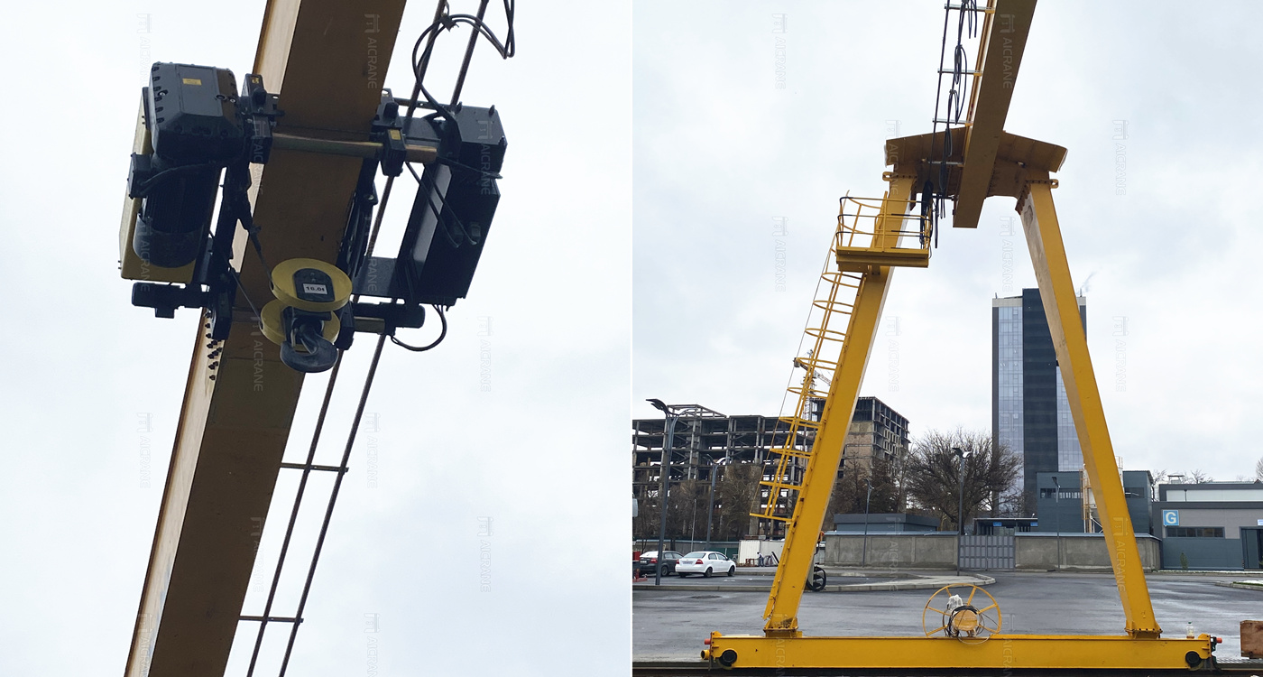 hoist and crane installation