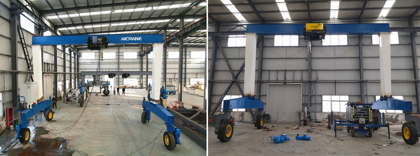 rubber tyred 10 ton gantry crane in UAE